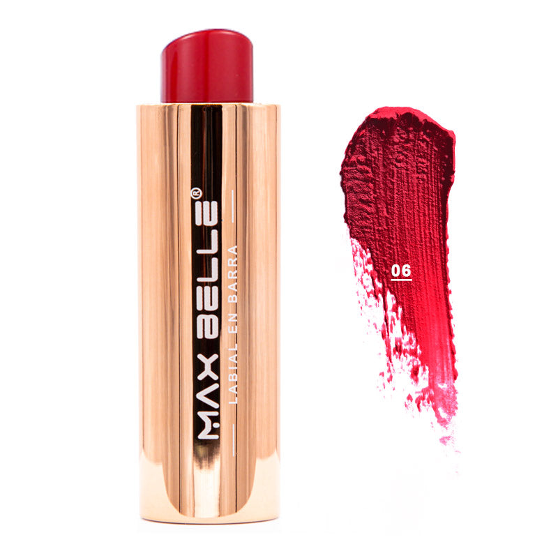Matte Lipstick Labial en Barra Max Belle