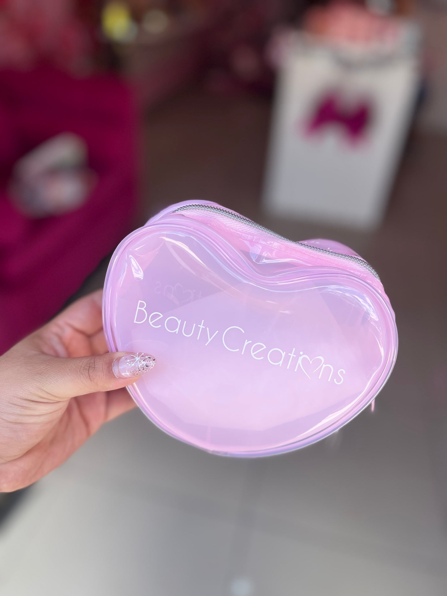 Pink Heart Promo Baguette Cosmetiquero Beauty Creations