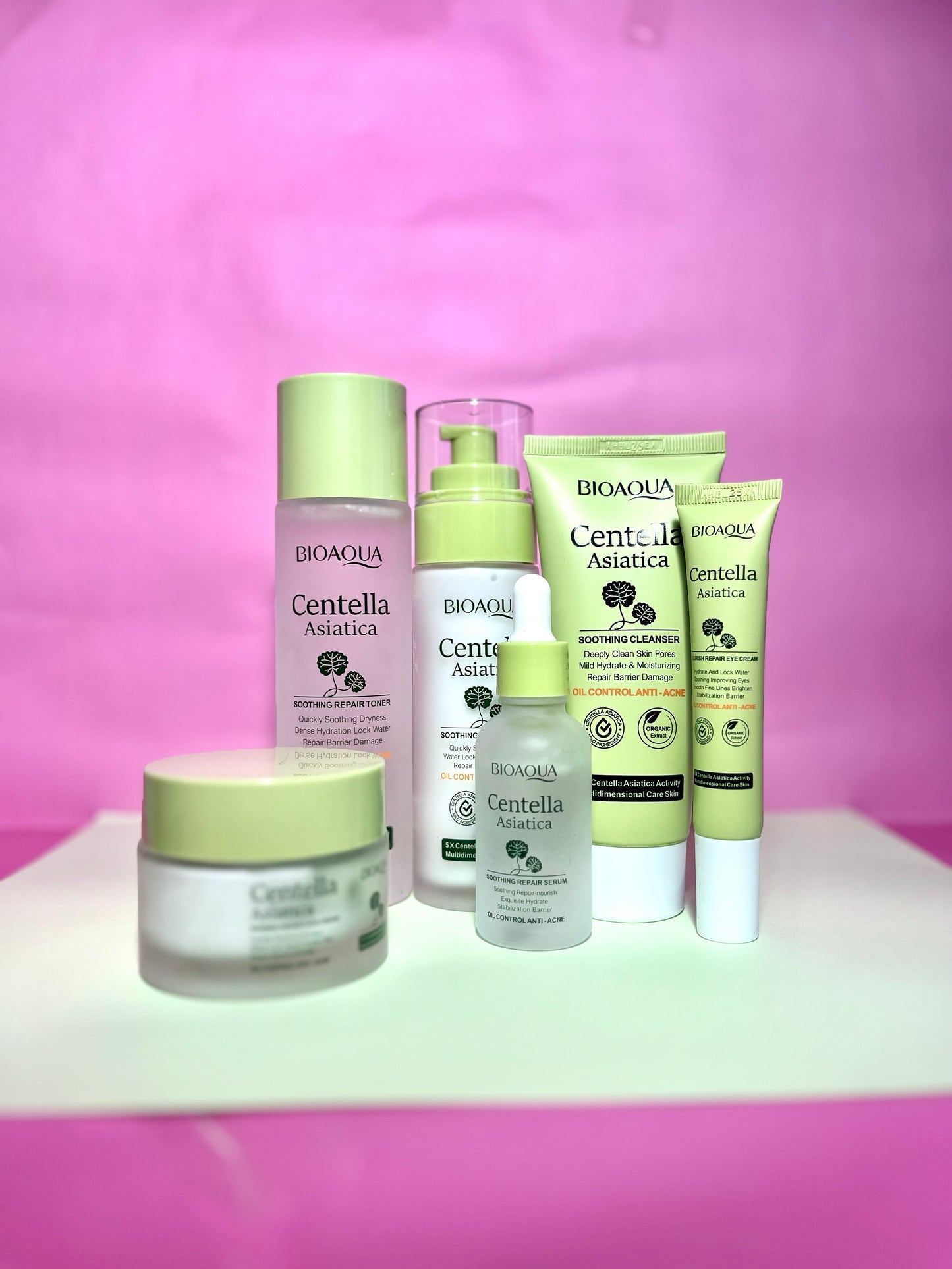 Set cuidado facial centella asiática