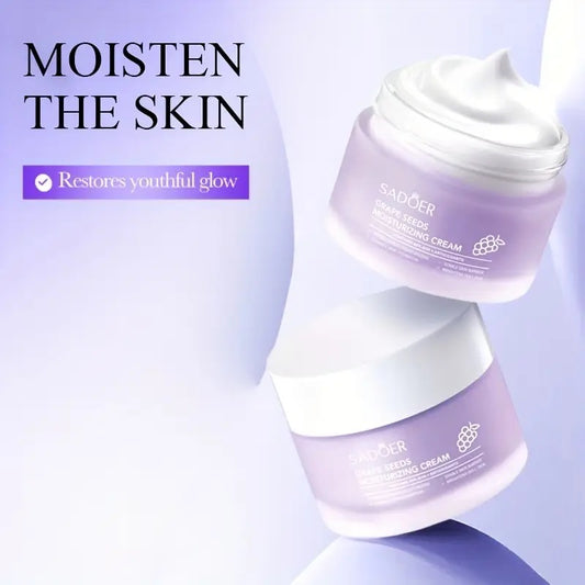 Crema hidratante de semillas de uva