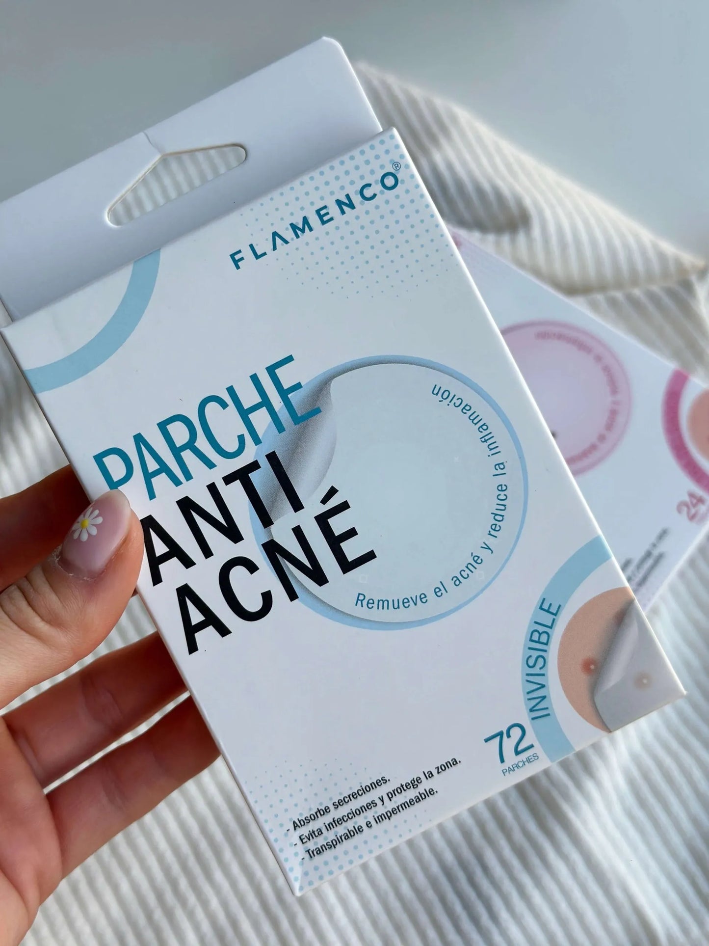 Parches Anti Acne Invisible Flamenco