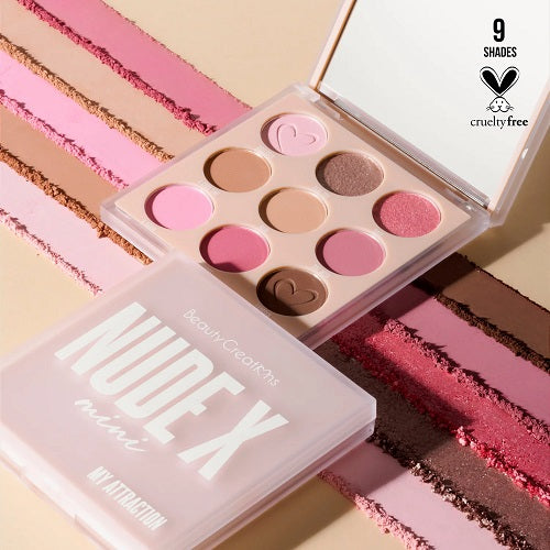 Nude X paleta de sombra tonos neutros