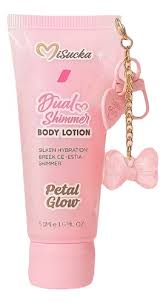 Dual Shimmer Body Lotion Petal Glow 50ml Misucka (Dupe Cloud Pink)