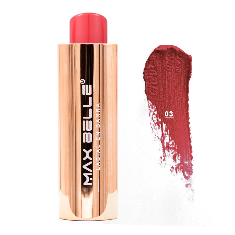 Matte Lipstick Labial en Barra Max Belle