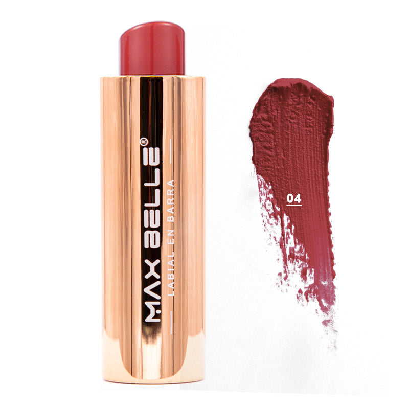 Matte Lipstick Labial en Barra Max Belle