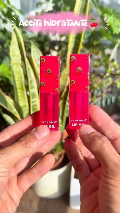 Lip oil flamenco