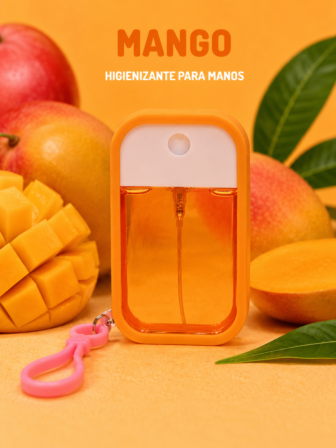 Higienizante e Hidratante para Manos con Colgante