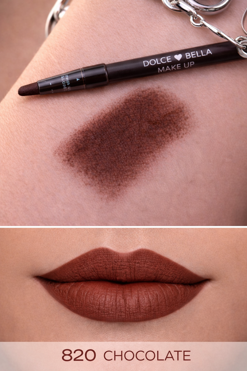 Delineador de Labios Dolce Bella con Sacapuntas
