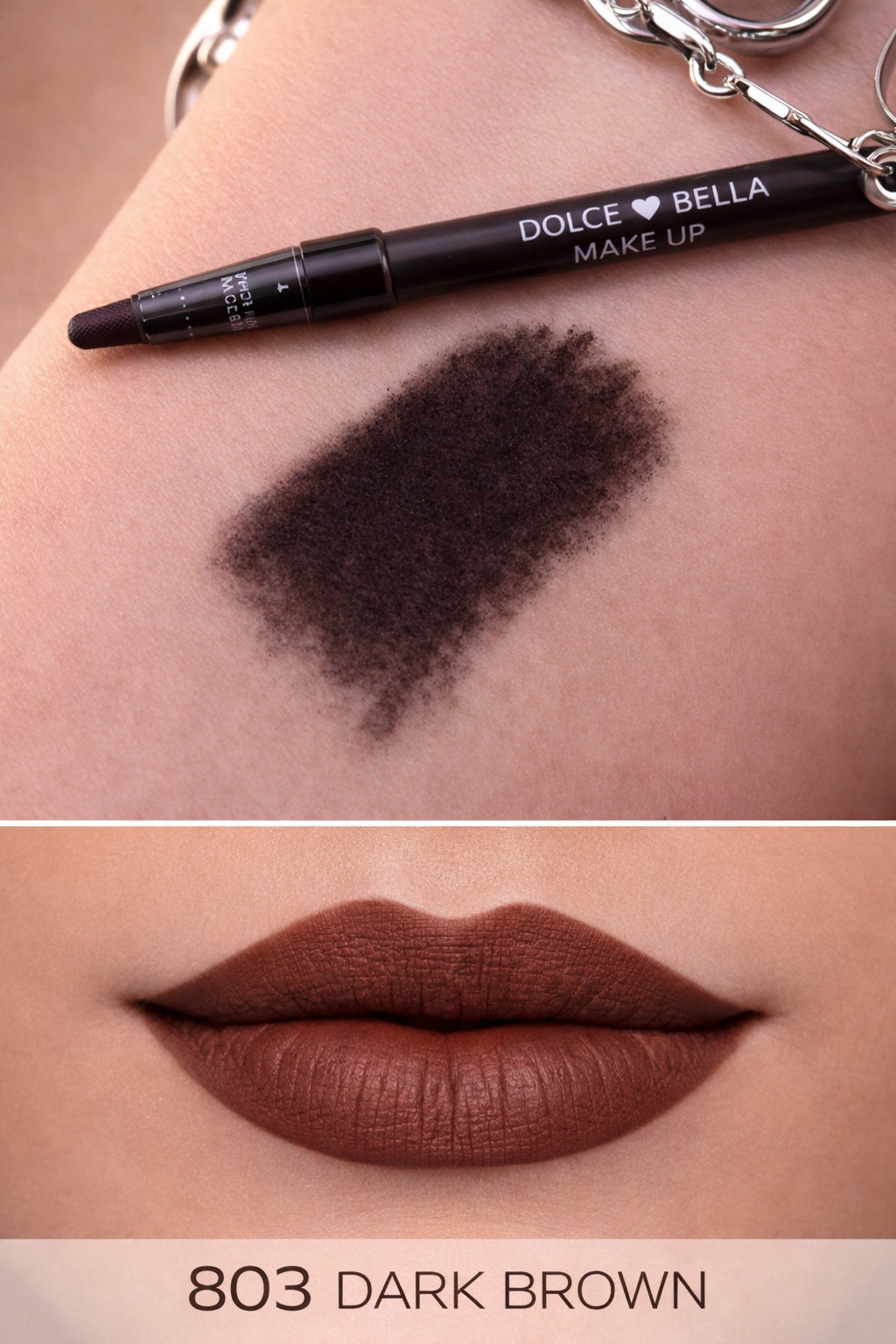 Delineador de Labios Dolce Bella con Sacapuntas