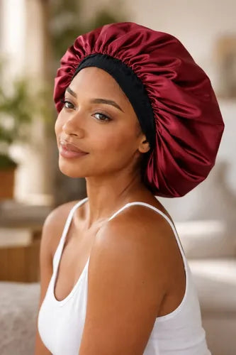 Gorro satin cabello corto