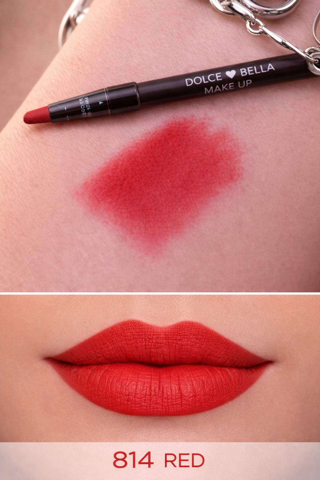 Delineador de Labios Dolce Bella con Sacapuntas