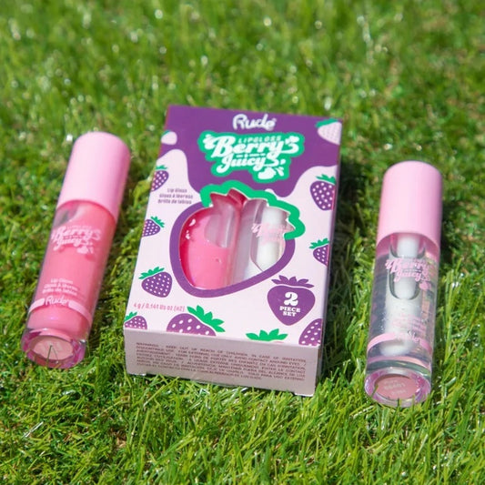 Set berry juicy lip gloss