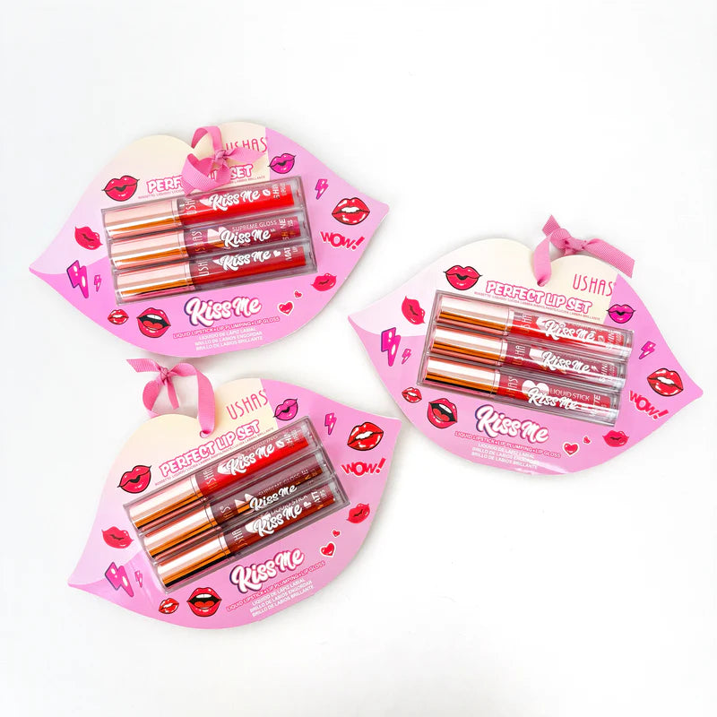 Set lipgloss kiss me