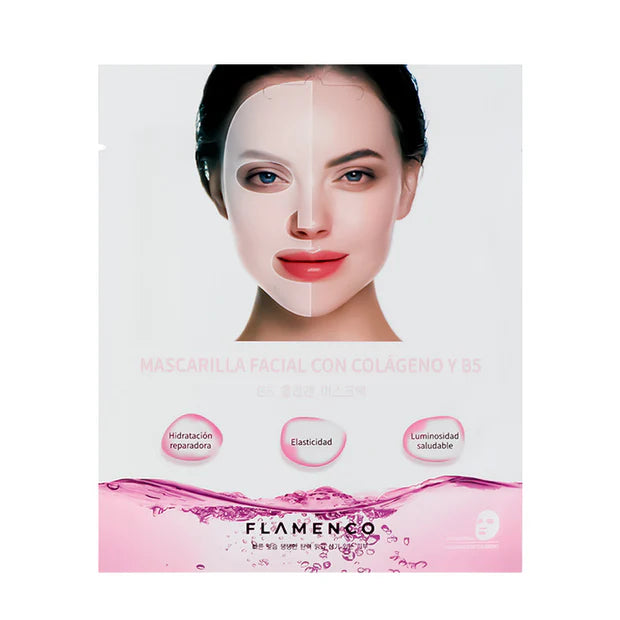 Mascarilla Facial con Colágeno y Vitamina B5 ✨