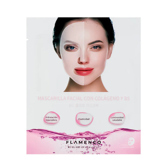 Mascarilla Facial con Colágeno y Vitamina B5 ✨