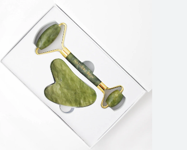 Set rodillo de jade y gua sha