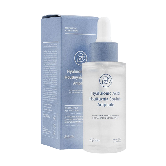 Hyaluronic Acid Houttuynia Cordata Ampoule 50ml Esfolio