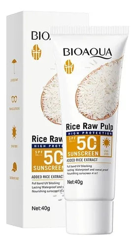 Rice Raw Pulp Sunscreen Bioaqua