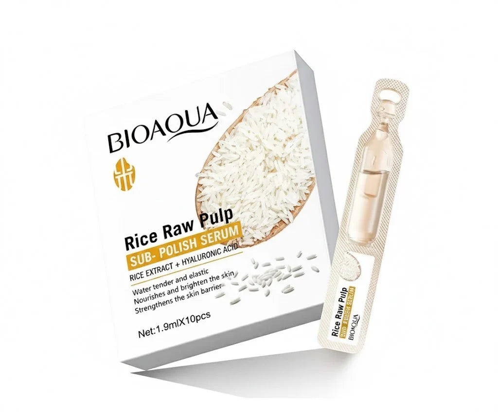 Rice Raw Pulp Sub-Polish Serum 1.9ML x 10Pcs Bioaqua