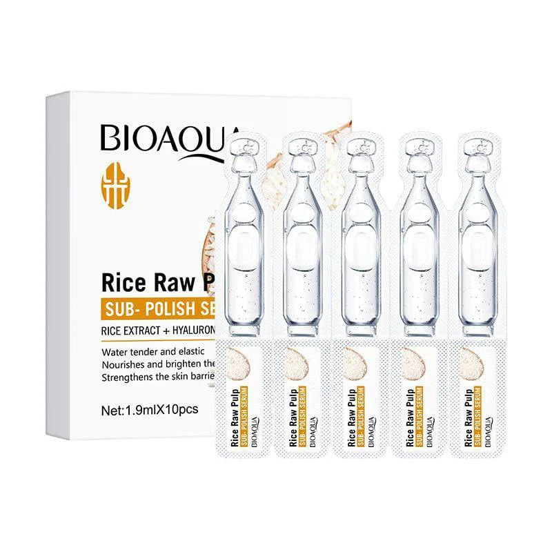 Rice Raw Pulp Sub-Polish Serum 1.9ML x 10Pcs Bioaqua