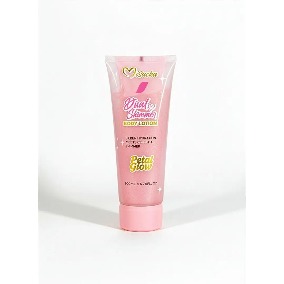 Dual Shimmer Body Lotion Petal Glow  200ml Misucka (Dupe Cloud Pink)
