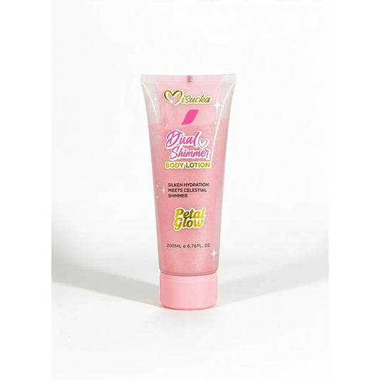Dual Shimmer Body Lotion Petal Glow  200ml Misucka (Dupe Cloud Pink)