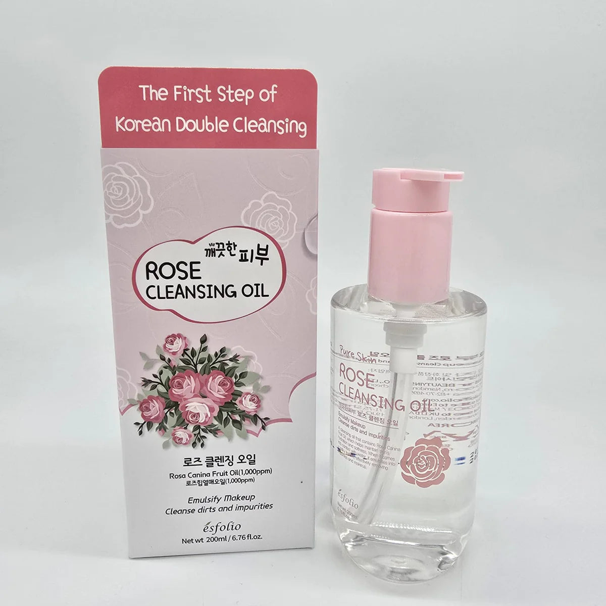 Rose Cleansing Oil 200mL Esfolio