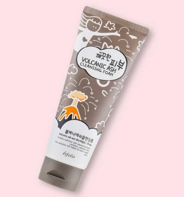 Volcanic Ash Cleansing Foam Pure Skin 150mL Esfolio