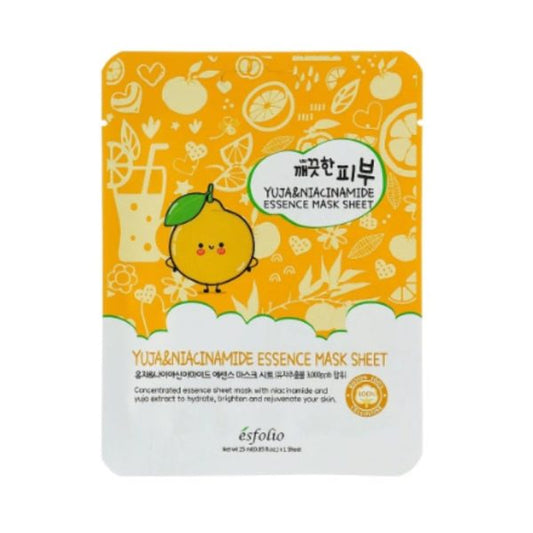 Yuja & Niacinamide Essence Mask Sheet Esfolio
